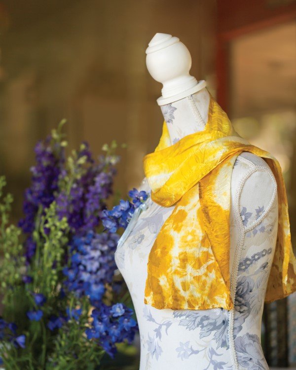 marigold scarf Garden Therapy