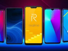 Realme smartphones